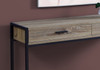Accent Console Table For Entryway, Storage Drawers, Contemporary & Modern