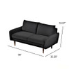Kent - Loveseat, 2 Seater Sofa For Compact Living Spaces