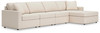 Modmax - L-Shaped Sectional - Oyster
