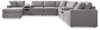 Modmax - U-Shaped Sectional - Granite