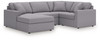 Modmax - U-Shaped Sectional - Granite
