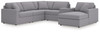 Modmax - U-Shaped Sectional - Granite