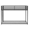 Adam - Full Over Full Bunk Bed - Black