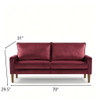 Upholstered Sofa, 3 Seater Couch For Living Room