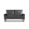 Upholstered Loveseat Sofa, 2 Seater Couch For Living Room Apartment