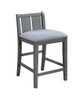 Graham - 20" Upholstered Seat Counter Height Chair (Set of 2) - Gray