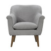 Shelby - Oversized Armchair - Gray - Fabric