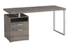 Computer Desk For Home Office, Laptop, Left, Right Set Up, Storage Drawers - Taupe