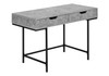 Computer Desk For Home Office, Laptop, Storage Drawers, Versatile Placement - Gray