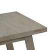 Sawhorse - End Table - Light Brown