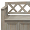 Amherst - Entryway Storage Bench - Light Brown