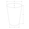 Drum Accent Side Table, Elegant Design