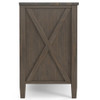 Ela - Bedside Table - Smoky Brown