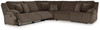 Top Tier - 5 Piece Reclining Sectional