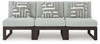 Beachloft - 3-Piece Outdoor Sectional - Black / Gray