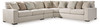 Ballyton - 4-Piece Sectional - Sand