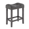 Lucian - Counter Height Pub Table With Tufted Stools