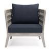 Santiago - Outdoor Conversation Chair - Dark Gray