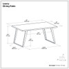 Lowry - Handcrafted Square Dining Table