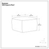 Sommer - Handcrafted Square Pouf