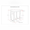 Selma - Handcrafted Metal And Wood Accent Table
