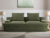Nimbus - Oversized Full Foam 4 Seater Couch For Living Room Upholstered In Soft, Wide Armrests