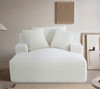 Cloudline - Oversized Chaise Lounge, Modern Comfy Couch With Full Foam Cushioning, Cozy Sleeper Sofabed