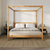 Canopy Bed Frame Modern Minimalist Boho Canopy Bed Frame Modern Minimalist Boho