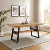 Modern Industrial Large Dining Table Modern Industrial Large Dining Table
