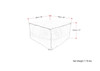 Sheffield - Handcrafted Square Pouf
