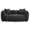 Cozy Beanbag Chair With High Resilience Foam Core For 2
