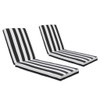 Outdoor Lounge Chair Cushion Replacement Patio Funiture Seat Cushion Chaise Lounge Cushion