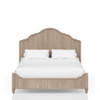 Elegant Design Panel Bed With Transitional Casual Design