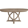 Round Dining Extendable Dining Table - Sand
