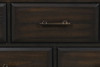 9 Drawer Dresser - Mahogany
