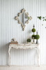 Slimline wash Console Table, For Hallway Living Room Bedroom - White Washed