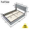 Bed With Gas Lift Storage, USB Ports