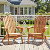Oversize Outdoor Folding Adirondack Chair, Patio Chair For Garden