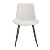 Modern Medieval Style Restaurant Cushioned Chairs With Suede Backrests