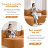 Combined Sofa With 4 Pillows