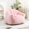 Beanbag Chair, Beanbag Sofa Chair With Armrests Stuffed High Density Foam