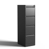 Steel Drawer Vertical File Cabinet With Lock For A4 Legal / Letter Size