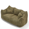 Comfortable Dual Beanbag Chair With High Resilience Foam Core For 2 People