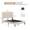Platform Bed With Metal Frame And Charging Station