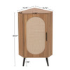 Freestanding Corner Corner Cabinet For Living Room