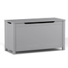 Toy Box Storage With Safety Hinged Lid