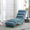 Massage Chaise Lounge Indoor With Remote Control, Ergonomic Electric Massage Lounger