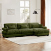 Super Comfort Oversized Modular Sectional Sofa With Movable Ottoman