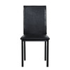 Metal Frame Dining Seats (Set of 4) - Black