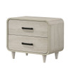 Nightstand With 2 Drawers, Ample Storage Space - Antique White